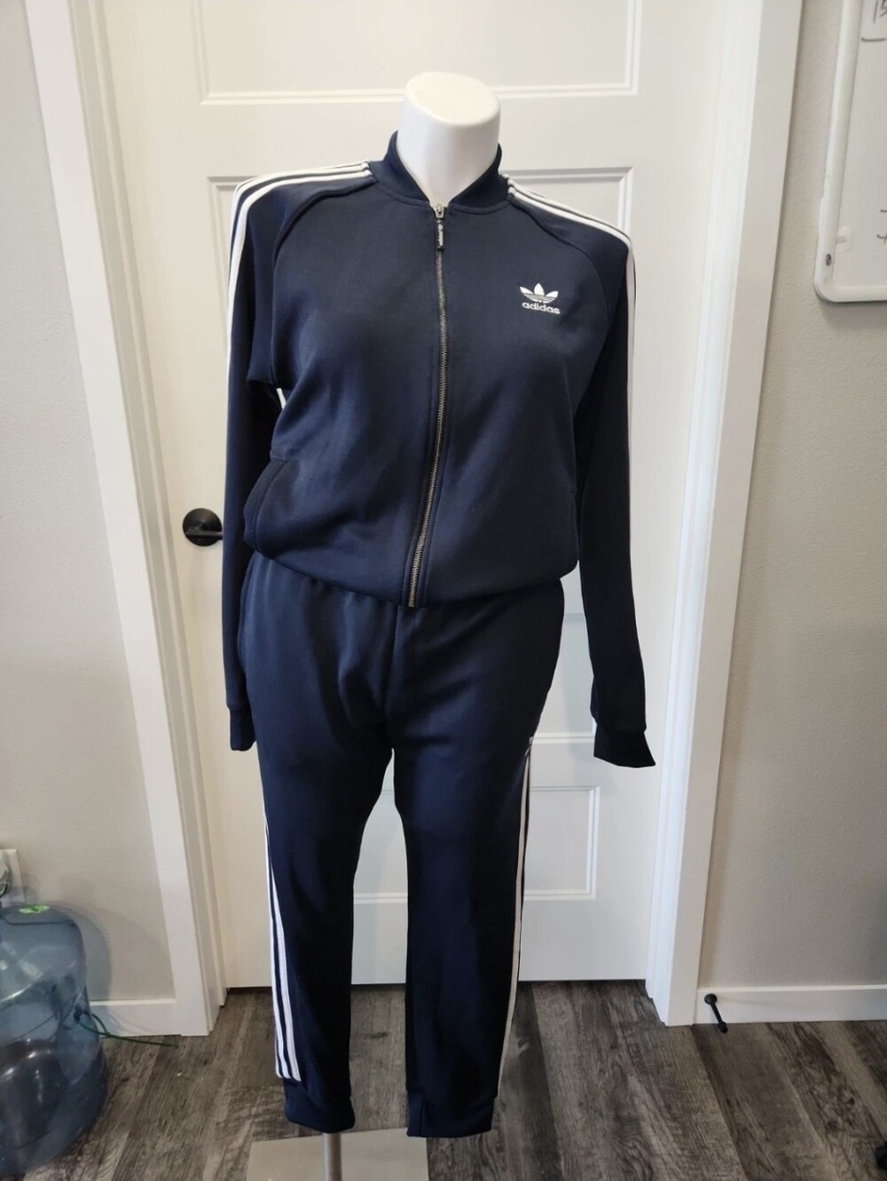 Vintage Adidas Originals SST Superstar Tracksuit Unisex Blue 2 Piece Set